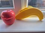 Tupperware fruitdoosje appel en banaan, Ophalen