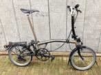 Ultralichte (9,8kg) BROMPTON "P-Line" TITANIUM, RAW LACQUER, Fietsen en Brommers, Ophalen, Brompton, 16 tot 18 inch, Versnellingen