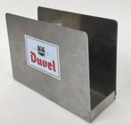 Porte-carte de bière en inox DUVEL, Duvel, Autres types, Utilisé, Enlèvement ou Envoi