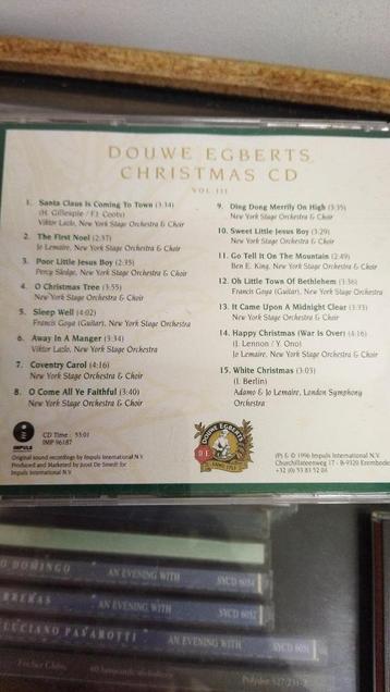 CD's Kerstmuziek