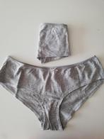 Pak van 2 grijze slipjes, Kleding | Dames, C&A, Ophalen of Verzenden, Grijs, Slip