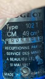 Peugeot 102 bwjr 1967, Fietsen en Brommers, Brommers | Peugeot, Ophalen, Gebruikt, Klasse B (45 km/u), Overige modellen