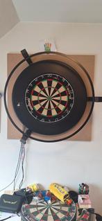 Dart bord met autodart en licht, Sport en Fitness, Ophalen, Zo goed als nieuw