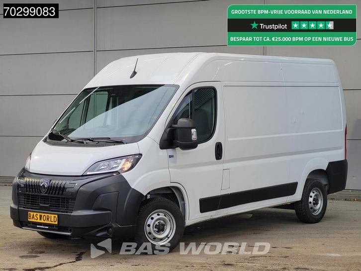 Peugeot Boxer 120PK L2H2 Airco Cruise Camera Parkeersensoren, Auto's, Bestelwagens en Lichte vracht, Bedrijf, Te koop, Achteruitrijcamera