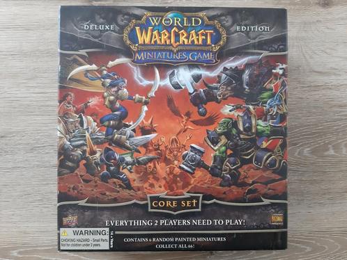 World of warcraft deluxe edition miniatures game core set, Hobby en Vrije tijd, Gezelschapsspellen | Bordspellen, Zo goed als nieuw