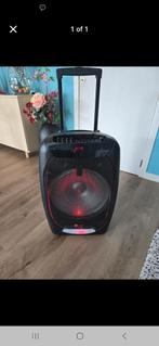 Party Box mobiel met 2 draadlize microfoons, Ophalen, Gebruikt, Luidspreker(s)