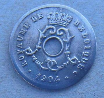 1904 5 centimes FR Léopold 2