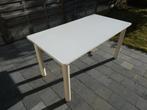 Table blanche robuste, 100 à 150 cm, Cinq personnes ou plus, Autres essences de bois, Enlèvement