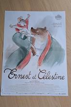 Affiche Ernest et Célestine, Rechthoekig Staand, Deurposter of groter, Ophalen of Verzenden, Zo goed als nieuw