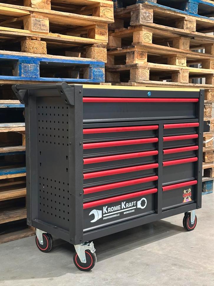 NU BESCHIKBAAR! Jumbo Gereedschapwagen - 12 Laden Leeg, Doe-het-zelf en Bouw, Gereedschapskisten, Nieuw, Gevuld, Ophalen