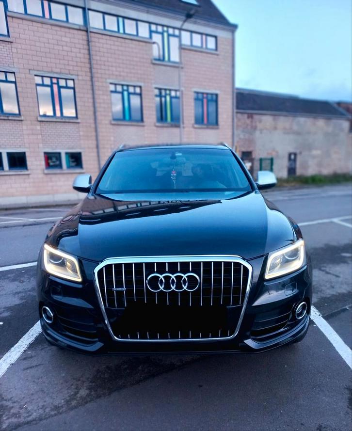 AUDI Q5 TDi S-LINE QUATTRO Keyless - LOOKS SQ5, Auto's, Audi, Particulier, Q5, 4x4, ABS, Adaptieve lichten, Airbags, Airconditioning