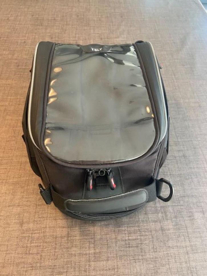 Tanktas Givi 10 liter, te vergroten tot 15 L, Motos, Accessoires | Valises & Sacs, Comme neuf, Enlèvement