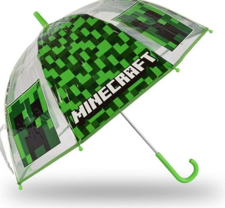 Minecraft Paraplu - Semi Automatisch, Enfants & Bébés, Accessoires de mode pour enfants, Neuf, Enlèvement ou Envoi
