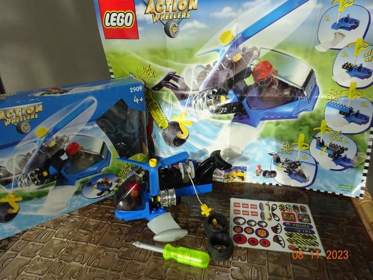 Lego 2909 Duplo Toolo Action Wheelers Helicopter*VOLLEDIG*, Kinderen en Baby's, Speelgoed | Duplo en Lego, Duplo, Complete set