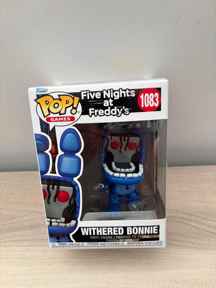 Withered Bonnie 1083 Funko Pop Games Five Nights at Freddy's, Verzamelen, Poppetjes en Figuurtjes, Ophalen of Verzenden