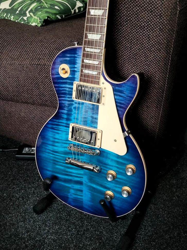 Gibson Les Paul Standard 60s Blueberry Burst (2021), Muziek en Instrumenten, Snaarinstrumenten | Gitaren | Elektrisch, Zo goed als nieuw