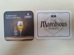 2 Sous-bock viltje bière viltje beer Maredsous & Cornet, Collections, Marques de bière, Enlèvement ou Envoi, Sous-bock