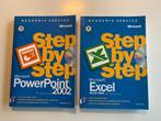 étape par étape Microsoft Excel et Microsoft PowerPoint, Enlèvement ou Envoi, Microsoft, Neuf, Enseignement supérieur