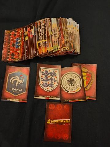 Lot de 158 cartes Panini 2015  #tousensemble - état correct beschikbaar voor biedingen