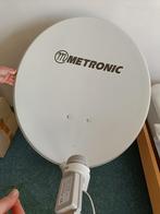 Satelliet schotel en ontvanger Metronic, Audio, Tv en Foto, Schotelantennes, Ophalen, Zo goed als nieuw, (Schotel)antenne