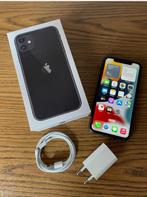 iPhone 11 - 64GB - Zwart - Topstaat, 94 %, Zwart, Zo goed als nieuw, IPhone 11