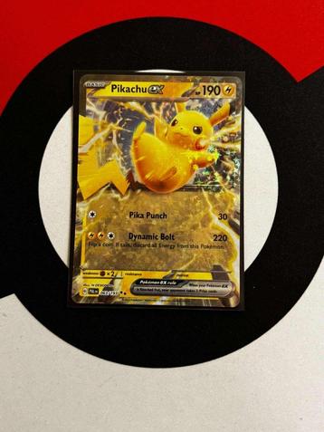 Pokémon - Paldea Evolved - Pikachu EX (063/193) - NM beschikbaar voor biedingen