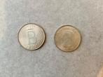2 x Belgische zilveren munten (jubileum Koning Boudewijn), Ophalen, Zilver, Losse munt, Zilver