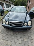 Mercedes 200 CLK, Auto's, Mercedes-Benz, Zwart, Blauw, Leder, Handgeschakeld