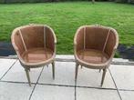 Ravissant fauteuil double cannage (2)