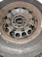 Set winterbanden op stale velg Mercedes, Ophalen, Gebruikt, 15 inch, Banden en Velgen