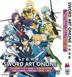 Sword art online dvd box collection season 1-3 + movies + ov, Neuf, dans son emballage, Coffret, Enlèvement ou Envoi