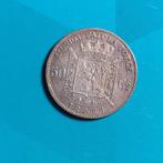 België 50 centimes zilver Leopold II 1866 FR, Timbres & Monnaies, Monnaies | Belgique, Argent, Enlèvement ou Envoi, Monnaie en vrac