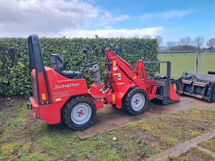 Schaffer 2026 / Kubota / Kniklader / Mini shovel / Loader, Zakelijke goederen, Machines en Bouw | Overig, Ophalen