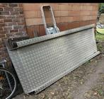 Aluminium oprijplaat, Ophalen, Gebruikt