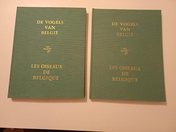 2 Vintage verzamelalbums 'De vogels van België' Fort Itegem, Livres, Livres d'images & Albums d'images, Utilisé, Album d'images