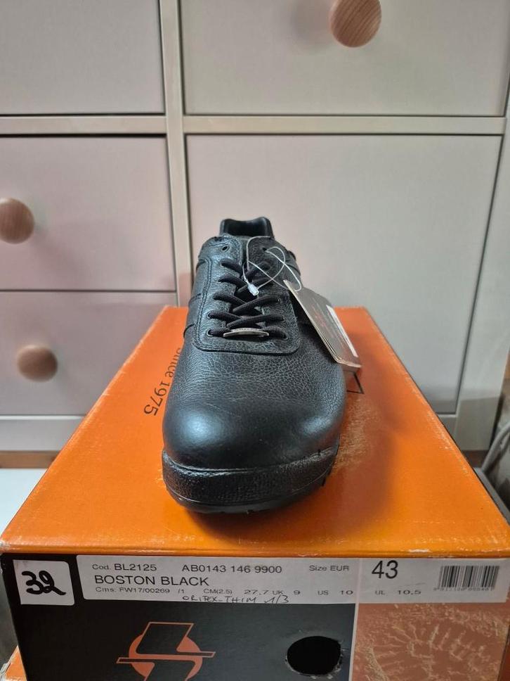 Chaussures CRISPI Boston Black Neuves P43, Kleding | Heren, Schoenen, Nieuw, Veterschoenen, Zwart, Ophalen of Verzenden