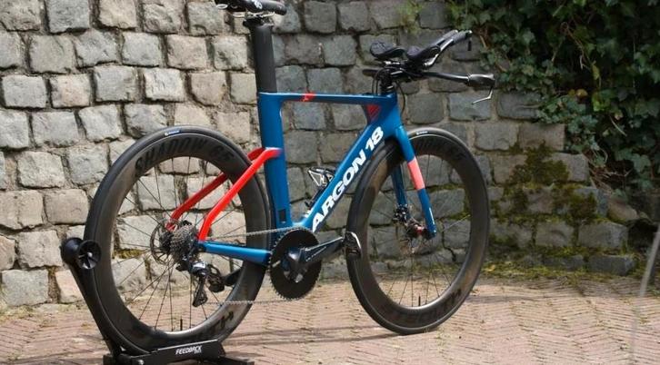 Argon 18 E117 TRI Disc Tijdritfiets, Fietsen en Brommers, Fietsen | Racefietsen, Zo goed als nieuw, Overige merken, Meer dan 20 versnellingen