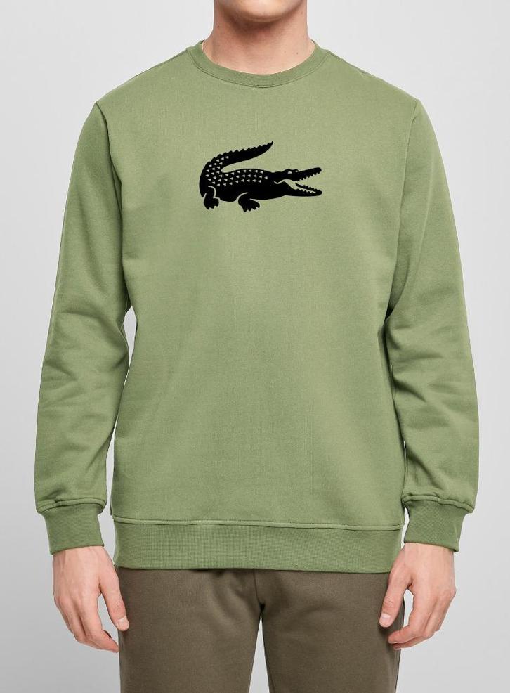 Lacoste sweatshirt olijfgroen maat small nieuw, Kleding | Heren, Truien en Vesten, Nieuw, Overige maten, Overige kleuren, Verzenden