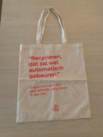 Witte tote bag, Overige merken, Ophalen of Verzenden, Wit, Zo goed als nieuw