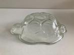 Oude puddingvorm in glas in de vorm van schildpad, Antiek en Kunst, Curiosa en Brocante, Ophalen of Verzenden