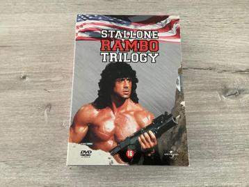 Coffret DVD de la trilogie Stallone Rambo, Action, Enlèvement ou Envoi, Coffret, Comme neuf