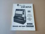 Technisch Schema Rock-ola 480/ Techna (1980) jukebox, Verzamelen, Automaten | Jukeboxen, Ophalen of Verzenden