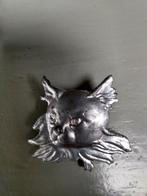 Broche kat, poes, Ophalen of Verzenden, Gebruikt, 4 tot 7 cm, Overige materialen