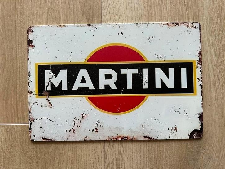 Reclamebord Martini 20x30, Verzamelen, Merken en Reclamevoorwerpen, Zo goed als nieuw, Reclamebord, Verzenden