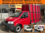 Volkswagen Transporter T5 1.9 TDI Euro 4 Glastransporter Gla, Auto's, Bedrijf, Onderhoudsboekje, ABS, Rood