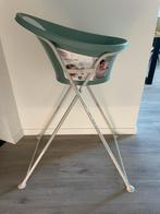 Shnuggle babybadje groen met staander, Kinderen en Baby's, Badjes en Verzorging, Ophalen, Zo goed als nieuw, Badje