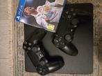 PS4 SLIM, Games en Spelcomputers, Spelcomputers | Sony PlayStation 4, Ophalen, Met 2 controllers, Zo goed als nieuw, Slim