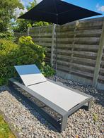 Borek ligbed, Tuin en Terras, Ligbedden, Ophalen, Zo goed als nieuw, Aluminium, Verstelbaar