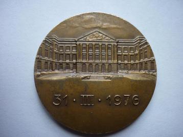 Medaillon 25 jaar Koningschap Boudewijn (brons) beschikbaar voor biedingen