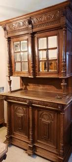 Meuble tête de lion + table tête de lion, Enlèvement